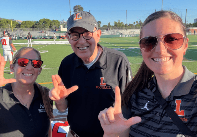 Athletic Trainers at Football Game